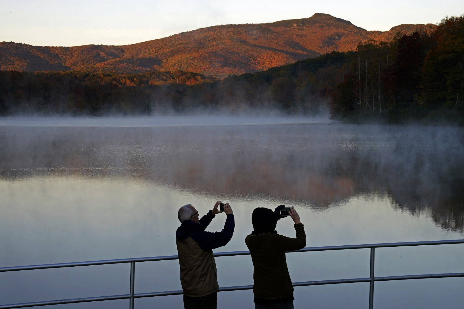 APTOPIX Blue Ridge Parkway Fall Photo Gallery